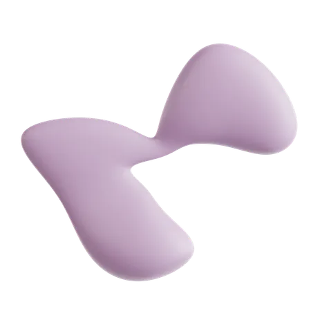 Formes fluides pastel  3D Icon