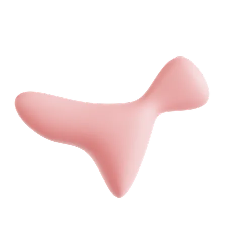 Formes fluides pastel  3D Icon