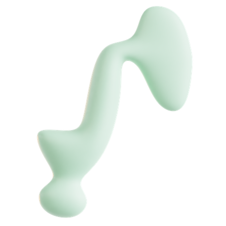 Formes fluides pastel  3D Icon