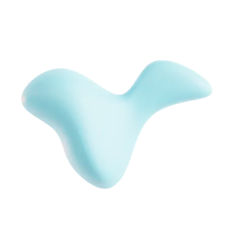 Formes fluides pastel  3D Icon