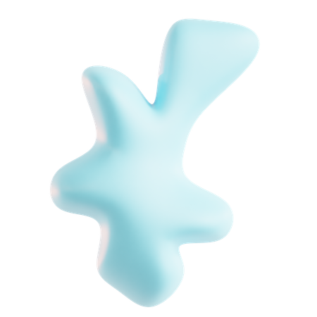 Formes fluides pastel  3D Icon