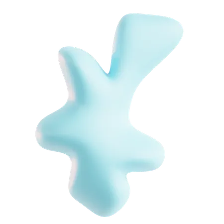 Formes fluides pastel  3D Icon