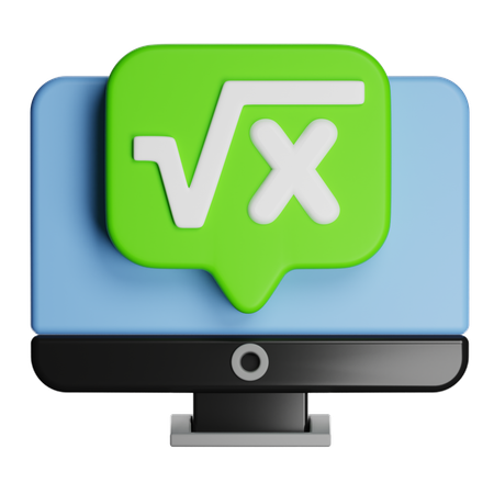 Formula  3D Icon