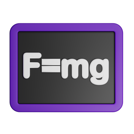 Formula  3D Icon