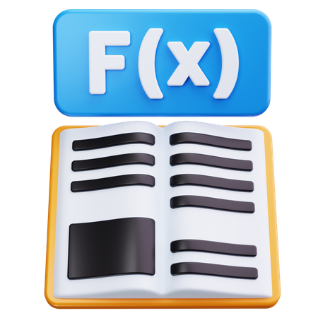 Formula  3D Icon