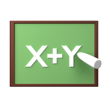 Monomial formula  3D Icon