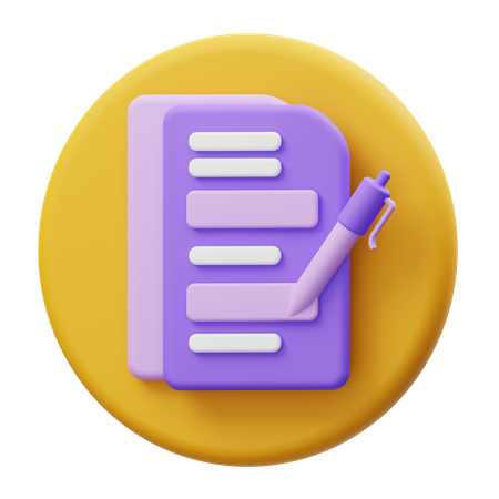 Formulaire  3D Icon