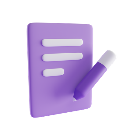 Formulaire 3D Icon