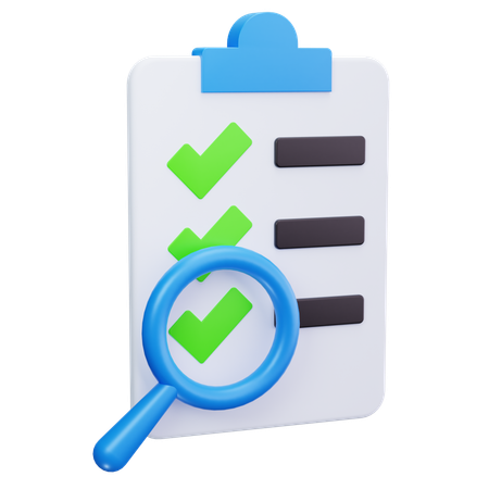 Formulaire approuvé  3D Icon