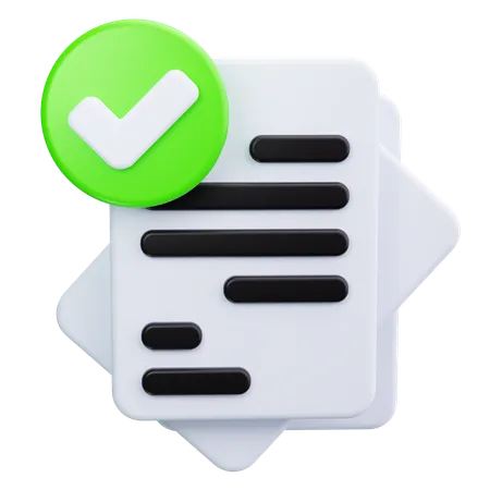 Formularcheck  3D Icon