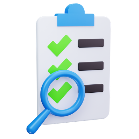 Formular genehmigt  3D Icon