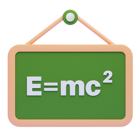 Tableau de formule  3D Icon