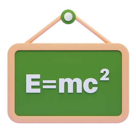 Tableau de formule  3D Icon