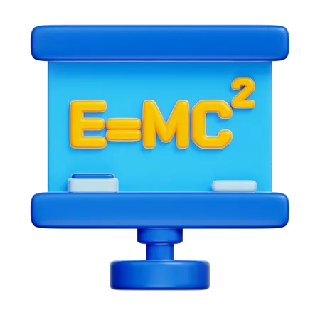 Tableau de formule  3D Icon