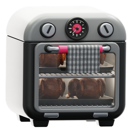 Forno  3D Icon