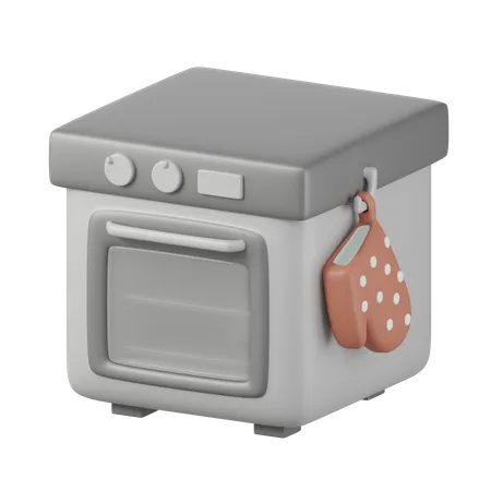 Forno  3D Icon