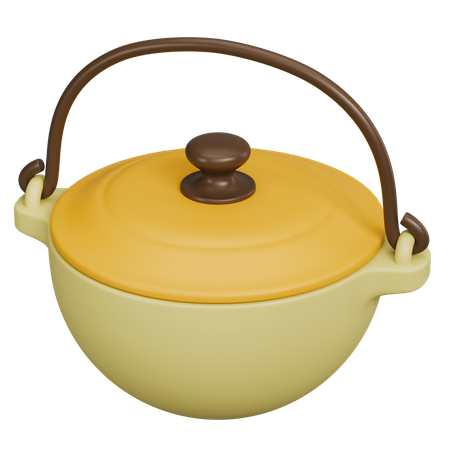 Forno holandês  3D Icon