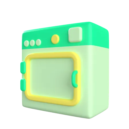 Incubadora de forno  3D Icon