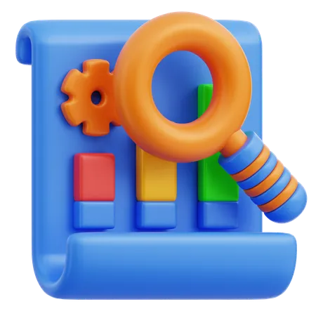 Forschung  3D Icon