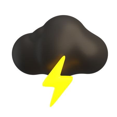 Violent orage  3D Icon