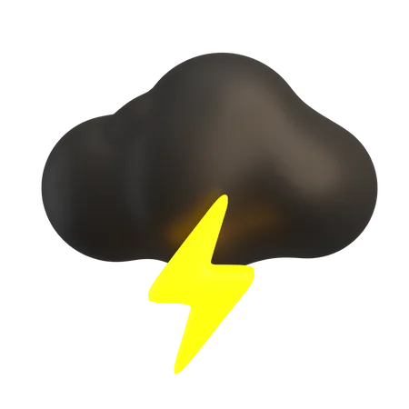 Violent orage  3D Icon