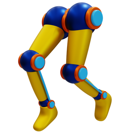 Fortschrittliche Beinprothese  3D Icon