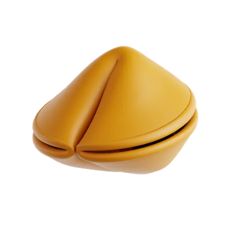 Fortune Cookie  3D Icon