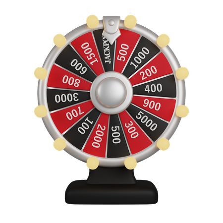 Fortune spin wheel  3D Icon