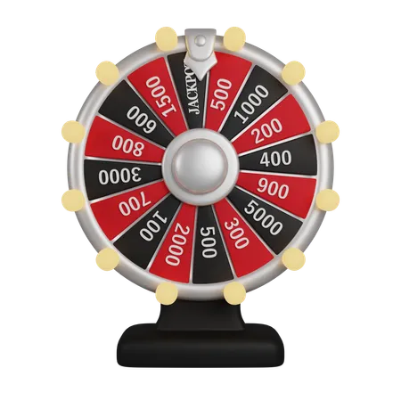 Fortune spin wheel  3D Icon