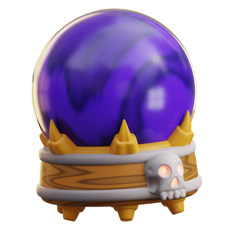 Fortune Telling Ball  3D Icon