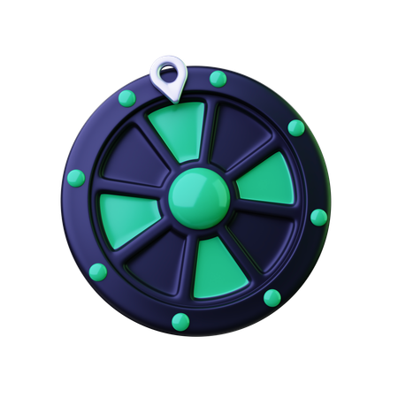 Fortune Wheel  3D Icon