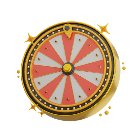 Fortune Wheel  3D Icon