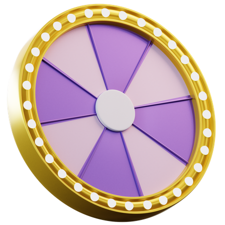 Fortune Wheel  3D Icon