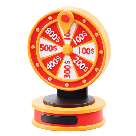 Fortune Wheel  3D Icon