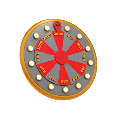 Fortune Wheel  3D Icon