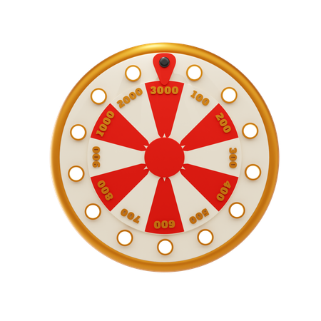 Fortune Wheel  3D Icon