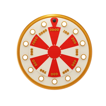 Fortune Wheel  3D Icon