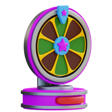 Fortune Wheel  3D Icon