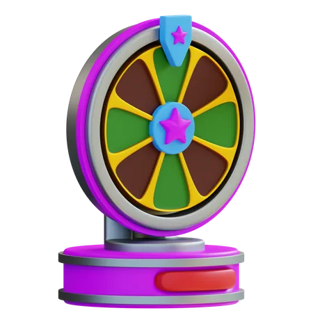 Fortune Wheel  3D Icon