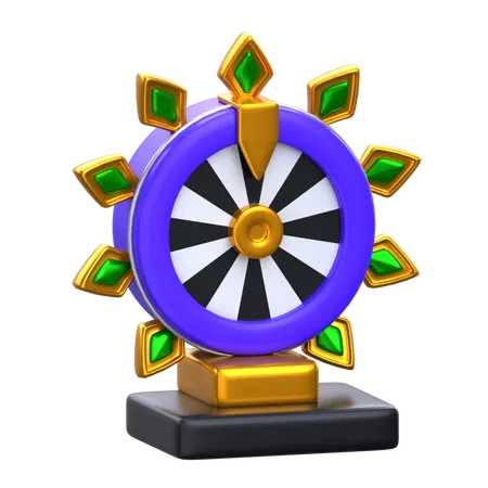 Fortune Wheel  3D Icon