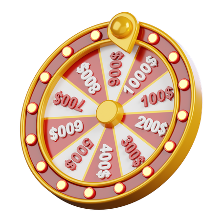 Fortune Wheel  3D Icon