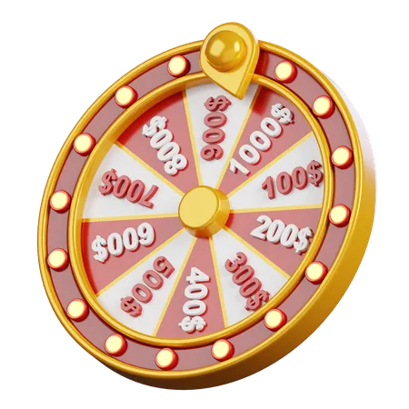 Fortune Wheel  3D Icon