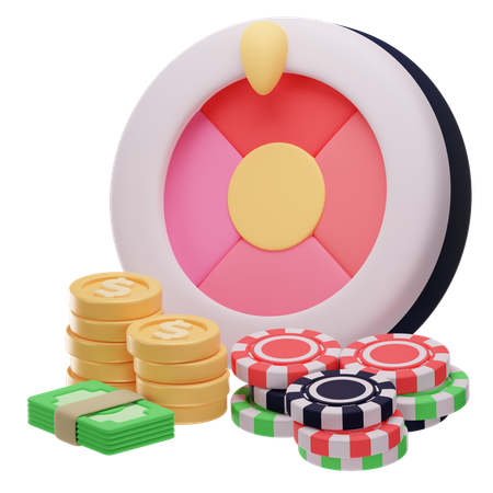 Fortune Wheel  3D Icon