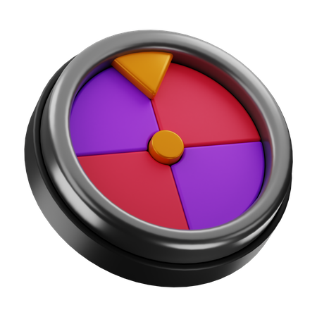 Fortune Wheel  3D Icon