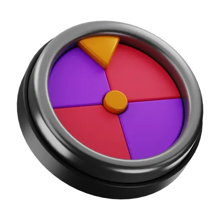 Fortune Wheel  3D Icon