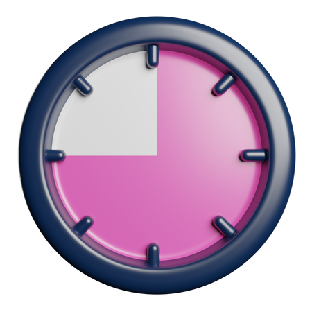 Forty Five Minutes  3D Icon