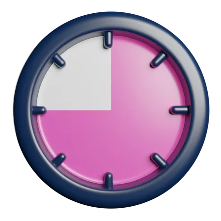 Forty Five Minutes  3D Icon