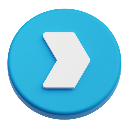 Forward  3D Icon