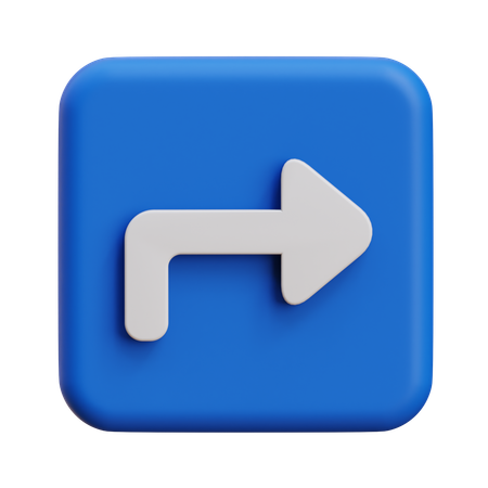 Forward  3D Icon