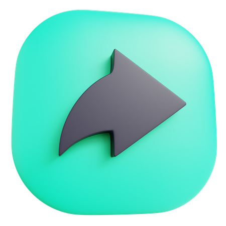 Forward  3D Icon